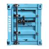 Industrial Iron Art Bedside Cabinet with Lock - Creative Storage Solution for Bedroom