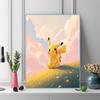 Sky Pikachu 100% Round Full Drill 5D DIY Diamond Painting Embroidery Cross Stitch Rhinestone Décor