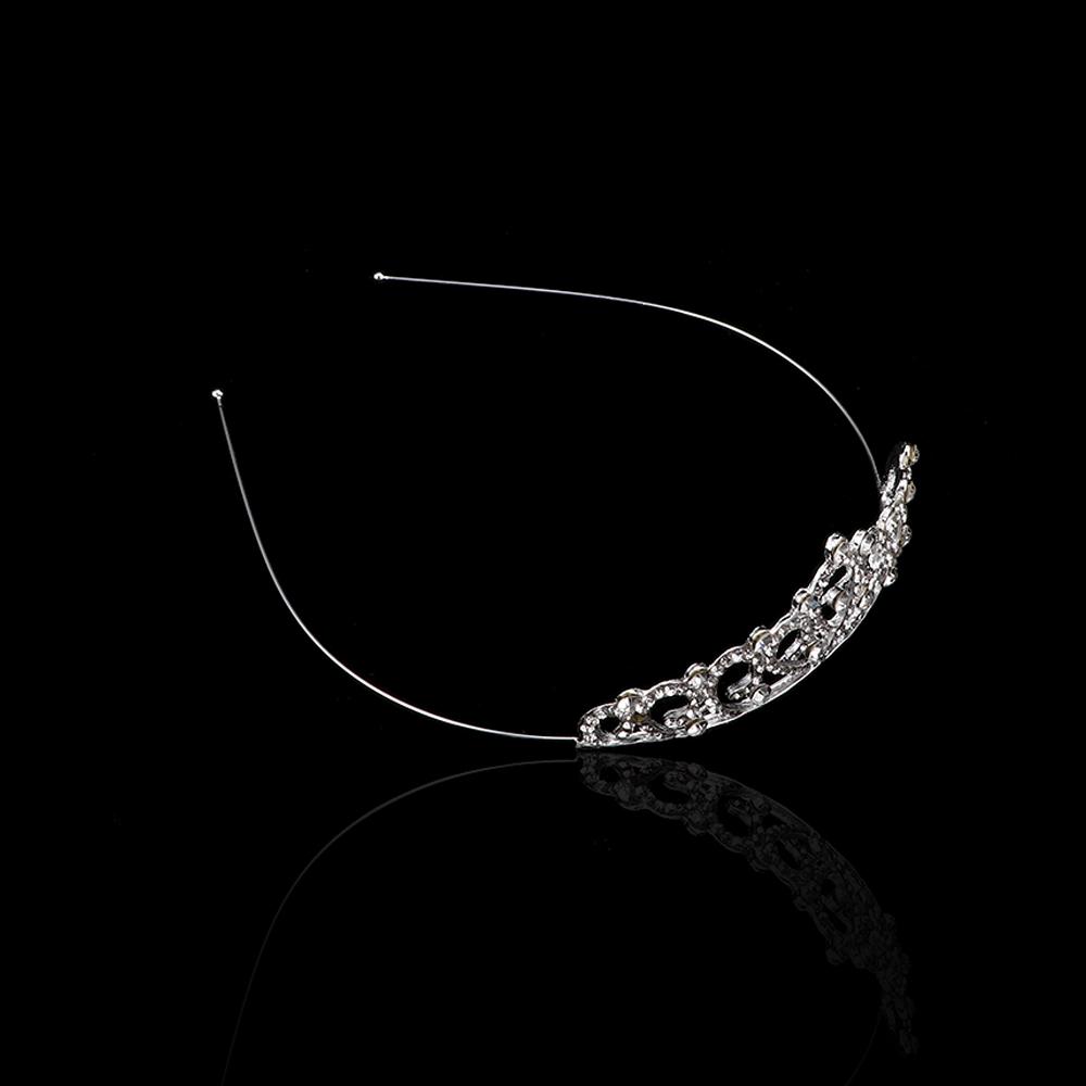 Piece Bridal Wedding Jewelry Stunning Crystal Rhinestone Crown Headband Tiaras Crowns Headbands