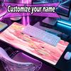 Custom Name Personalized Care Bears Pattern Mousepad, Laptop PC Desk Mat, Decorative Desk Mat for Home Keyboard Pad Gift
