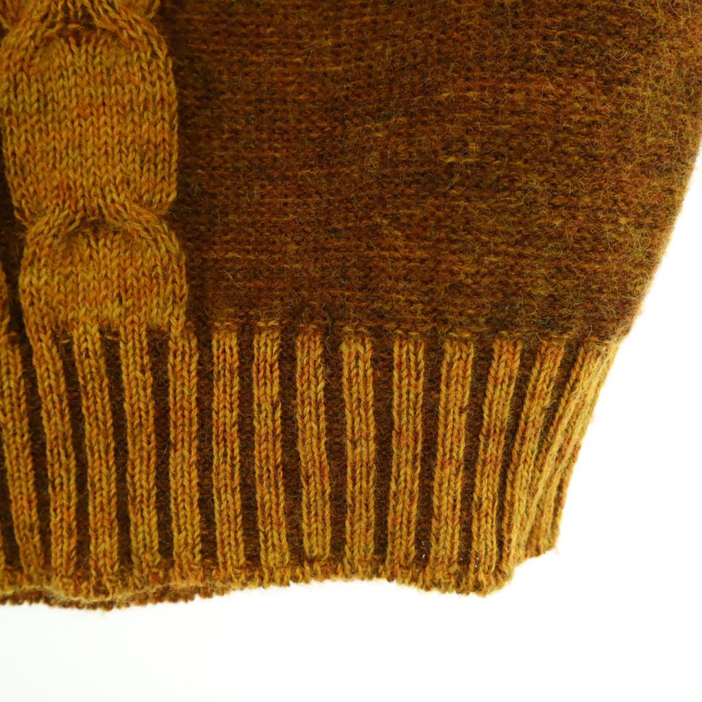 Lowenstein's 80s Vintage Long Sleeve Sweater M Brown Knit Men's Used