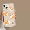 Cartoon Dachshund Corgi Dog Clear Phone Case For iPhone 15 14 13 11 12 16 Pro XS Max 13Mini XR X SE Plus Transparent Cover Funda