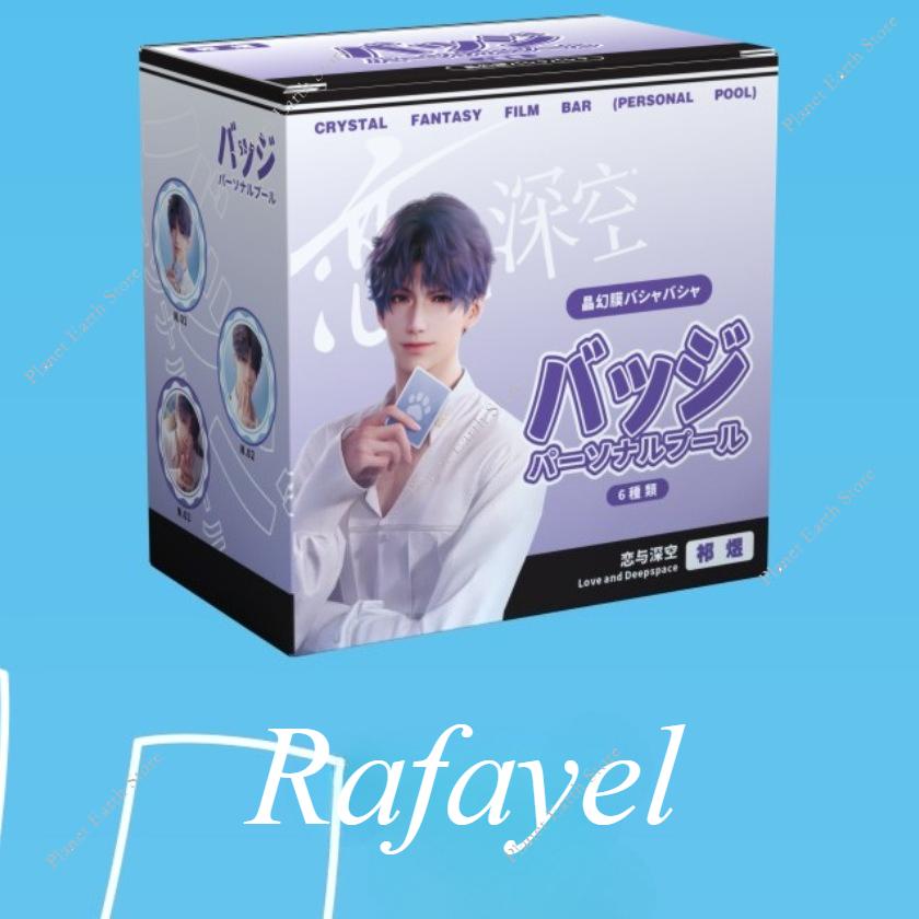 Joc Love and Deepspace Sylus Rafayel Zayne Xavier Set 6 Bucăți Insignă 58MM + 6 Bucăți Card Transparent Decorare Cosplay Desen Animat Cadouri Noi