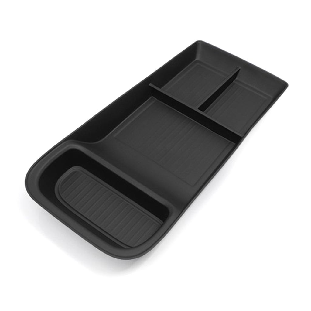 Ergonomic Automotive Center Console Organizer Tray None Toxic TPE Storage Box Solution For Vehicles Neat Interior Space