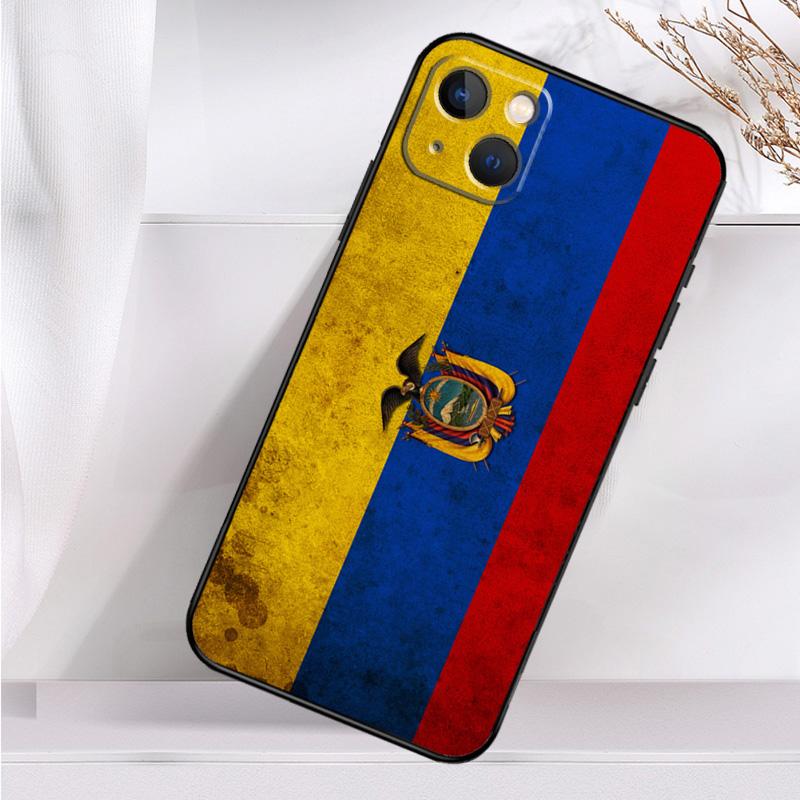 Ecuador Flag Shockproof Case For iPhone 17 11 14 15 16 Pro Max Plus 12 13 Mini 16e 17 Air Phone Cover