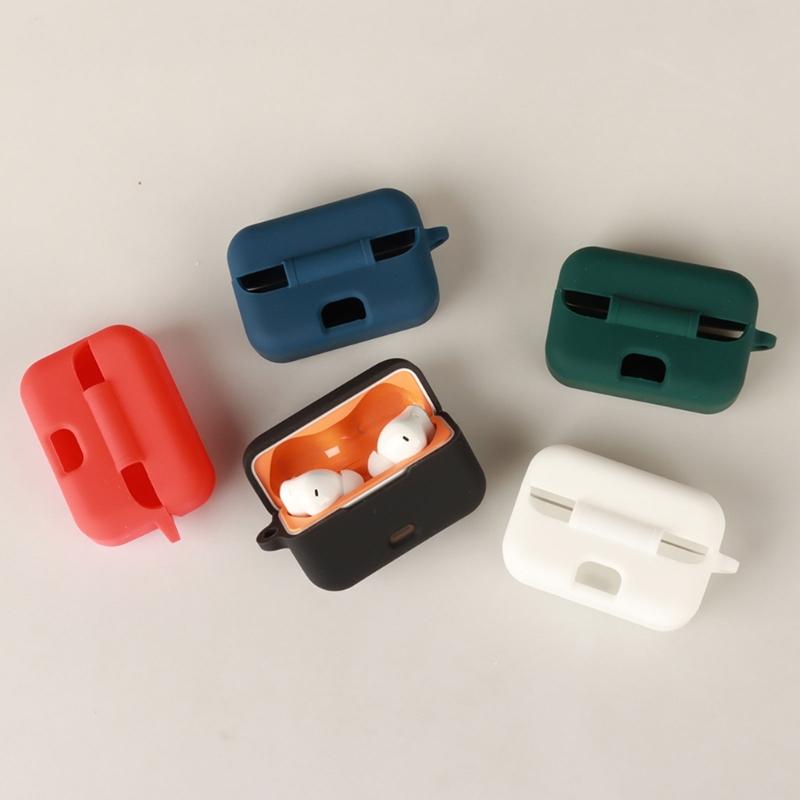 Earphone Skin Silicone Housing Case Dustproof Water Resistant Guarding Against Protective Cover Damage Prevention Sleeve