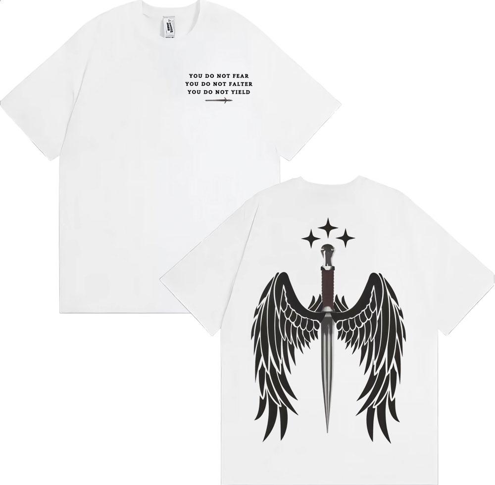 Limited Bat Boys Azriel Shadowsinger T Shirt Men's Clothing Harajuku Vintage Graphic T Shirts Male Summer Tops Short Sleeve Tees