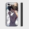 W-Weathering With You Animation Phone Case For IPhone 17 Air 16 15 14 13 Pro Max 11 12 Black Silicone Cover