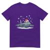 Christmas Lights Wrapped On Air Plane B52 Military Aircraft TShirt