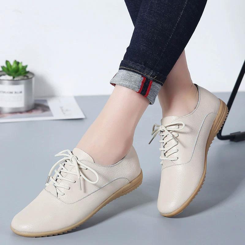 Women's Hollow Out Design Flat Shoes Casual & Breathable Slip On Shoes Women's Comfortable Shoes