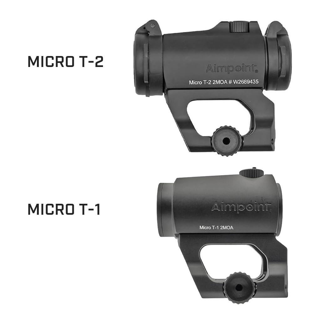 Ryohin Takehin Evolution Gear T1/T2 Compatible High Mount 20mm Rail SCALARWORKS LEAP Replica 6068 Aluminum Hard Anodized (1.54 Inch)