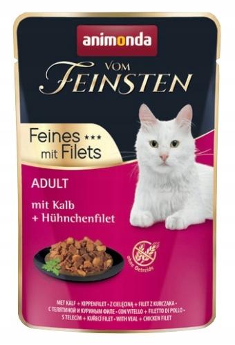 Animonda Wet Food for Cats, Veal, 30x85g