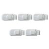 Safety Lock Child Lock Safety Snap-on Door Locks Cabinet Refrigerator Catch Lock Tool-free Adhesive-free Baby Safety Door Lock