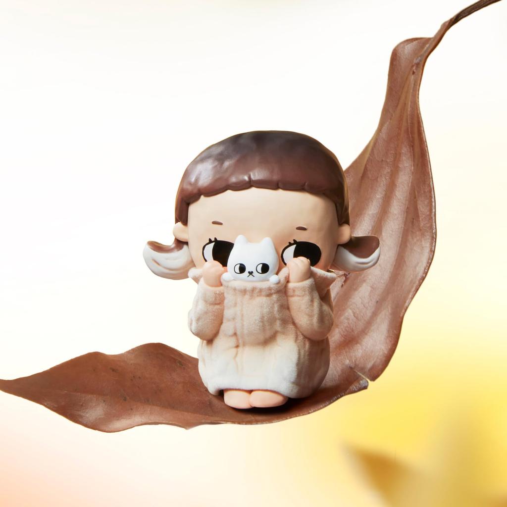 POP MART Nyota I Am the Seasons Series Pop Mart Gachapon Blind Box Figure Plastic Model Premium Toy PVC Soft Vinyl Original Character Birthday Gift (1