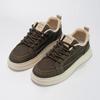 Men's Fashion Sneakers New Men Style Work Shoes Comfortable All-Match Ankle-CoveringBlack Men's Casual Sport Flat Shoes Autumn
