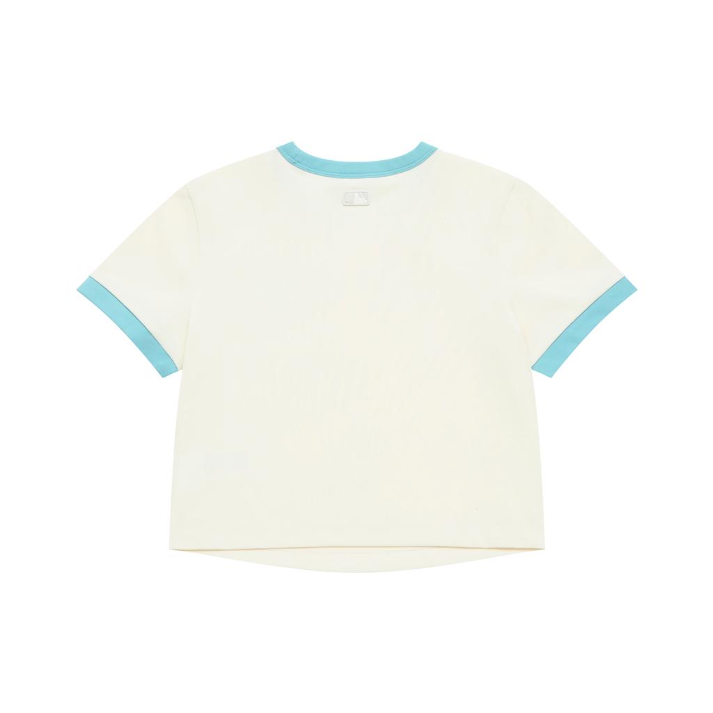 New MLB New York Yankees Regular T Shirt Women's Ivory 3FTSA0353-50CRS