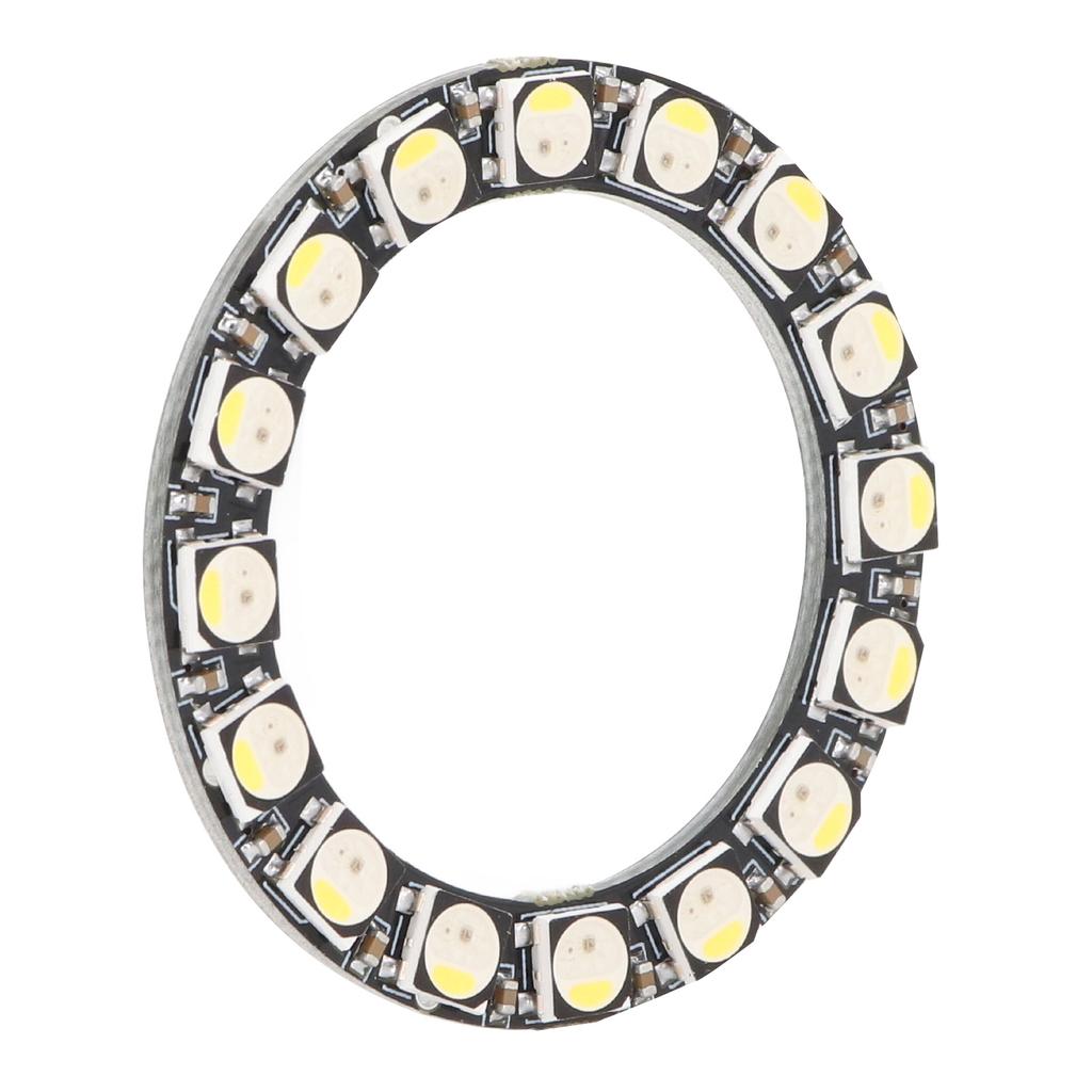 RGB LED Ring Board 16 Bit SK6812 32 Colors and Fluorescent White Ring Lamp Wall Clock Light Driver