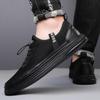 Men'S Shoes Sports And Leisure Hollow Breathable Mesh Shoes Men'S Leather One-Pedal Soft-Soled Hole Sandals
