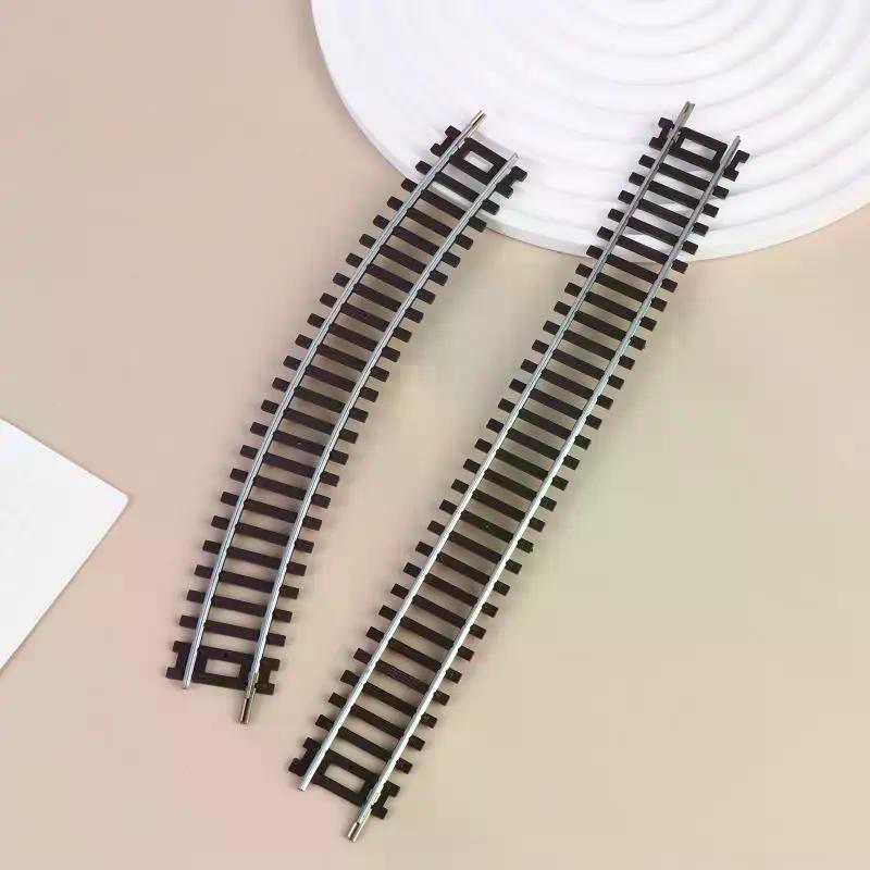 1/87 HO Scale Train Track Model Miniature Sand Table Train Railway Layout Straight Track/Curved Track