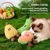 Cat Toy Fruit Series - Self-Playing, Boredom-Relieving, Sound-Making Crinkle Toys for Cats and Dogs, Chewable for Teething