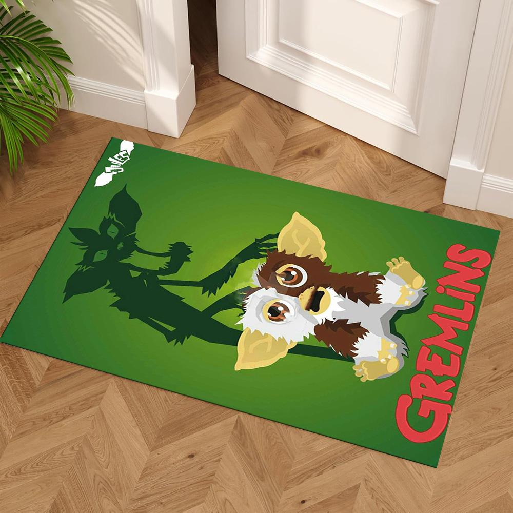 Gremlins Carpet Design for Dining Room Outdoor Entryway Decorate room Anti-slip Rug Anime Office Decor Perfect Gift for Women/Men