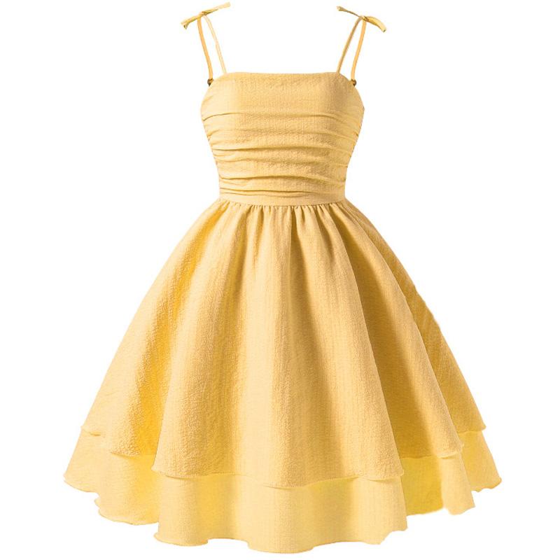 Girl Sleeveless Suspender Dress Children Kid Casual Summer Beach Sundress Princess Dresses Clothes