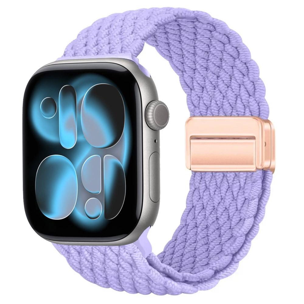 Nylon Strap for Apple Watch 11 10 46mm 42mm/Ultra 3 2 1 49mm Magnetic buckle Wristband iWatch 9 8 7 6 5 4 SE 45mm 44mm 41mm 40mm