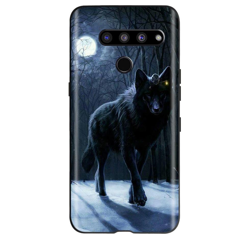 For LG V50 ThinQ 5G Case Fashion Pattern Soft Silicone TPU Phone Case For LG V50S ThinQ 5G V50 50S V500N V450 V510N Funda