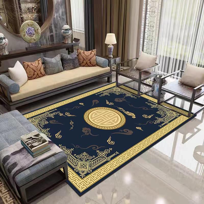 Chinese-style Carpet Living Room Modern Decoration Bedroom Non-slip Sofa Tea Table Carpet Area Rug Large Floor Mat Lounge Rug