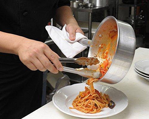 EBM Aluminum Pro Chef Shallow Saucepan (with Measuring Scale) 18cm