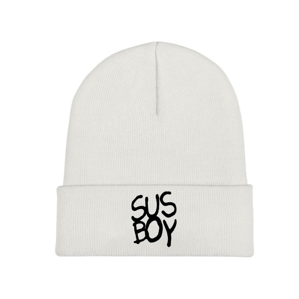 Lil Peep Sus Boy Knitted Caps for Women Unisex Beanies Winter Hat  Hip Hop Melon Cap