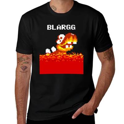 BLARGG!! T-Shirt Man T Shirt Luxury Man T Shirts Graphic Cotton Tshirt 100% T-Shirt