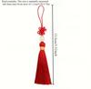 Chinese Knot Tassel Pendant With Lucky Beads, Chinese New Year Decoration, Pendant Ornaments For Spring Festival, Lunar New Year