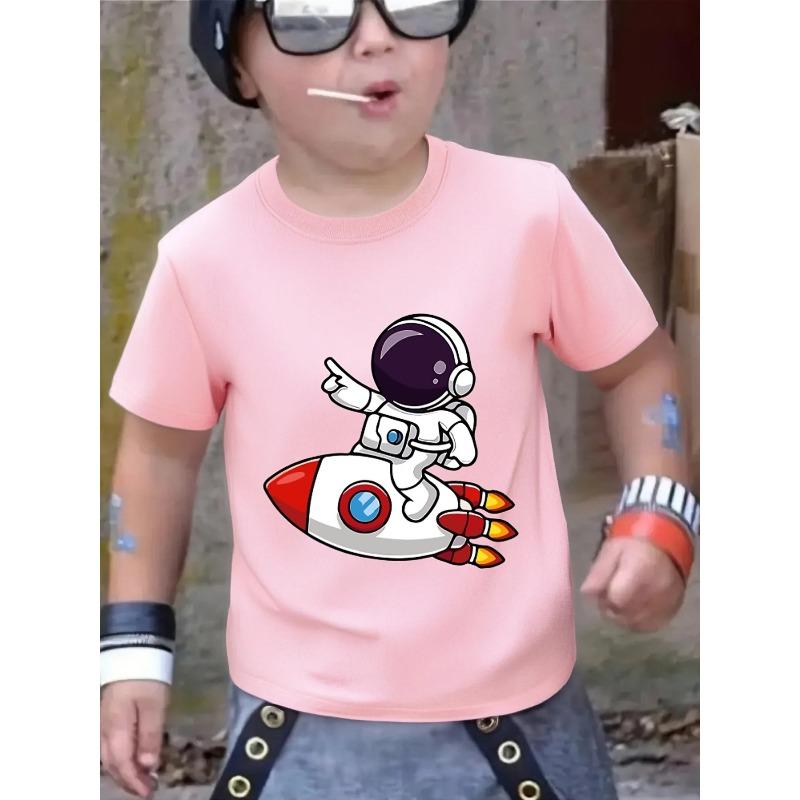 Европейский размер Футболка для мальчиков, Идеально подходит для повседневной носки дома, Для приключений на природе и занятий спортом, Обеспечивает комфорт и воздухопроницаемость 98cm
