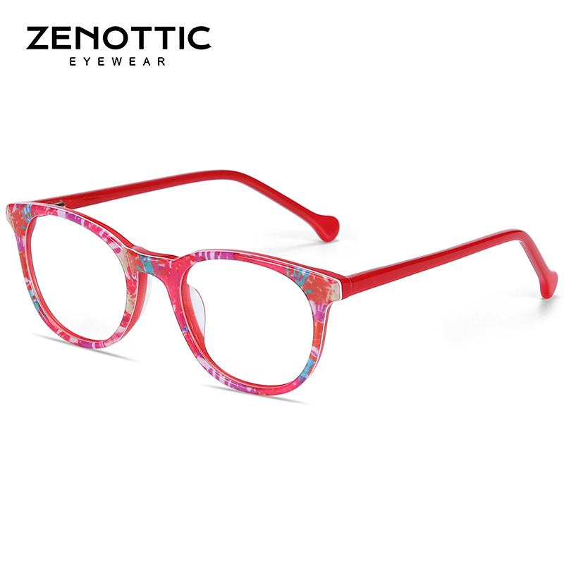 ZENOTTIC Acetāta Bērnu Optisko Briļļu Rāmji