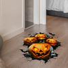 Sticker Spooky Wall Pvc Halloween Pumpkin Bat Sticker For Home Decor Restaurant