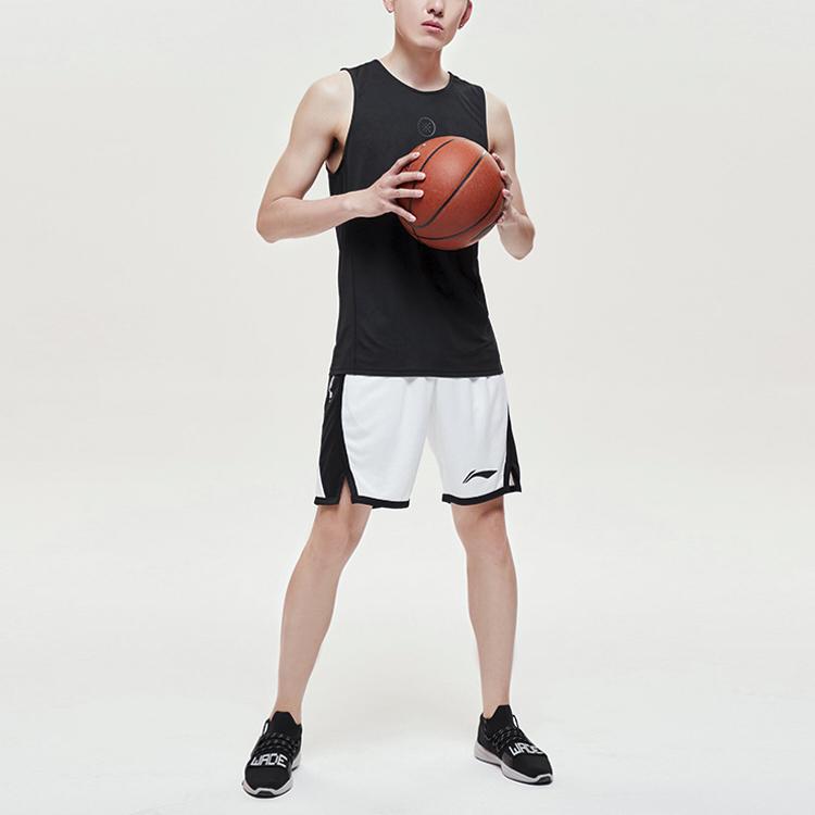 Li Ning Wade Series Breathable Sports Basketball Vest Men Vests Black AVSP085-1