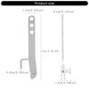 Bassoon Balance Rod Metal Construction Ensures Accurate Weight Distribution Bassoon Instrument Stabilizer for Musicians