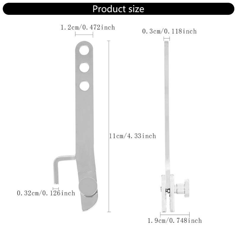 Bassoon Balance Rod Metal Construction Ensures Accurate Weight Distribution Bassoon Instrument Stabilizer for Musicians