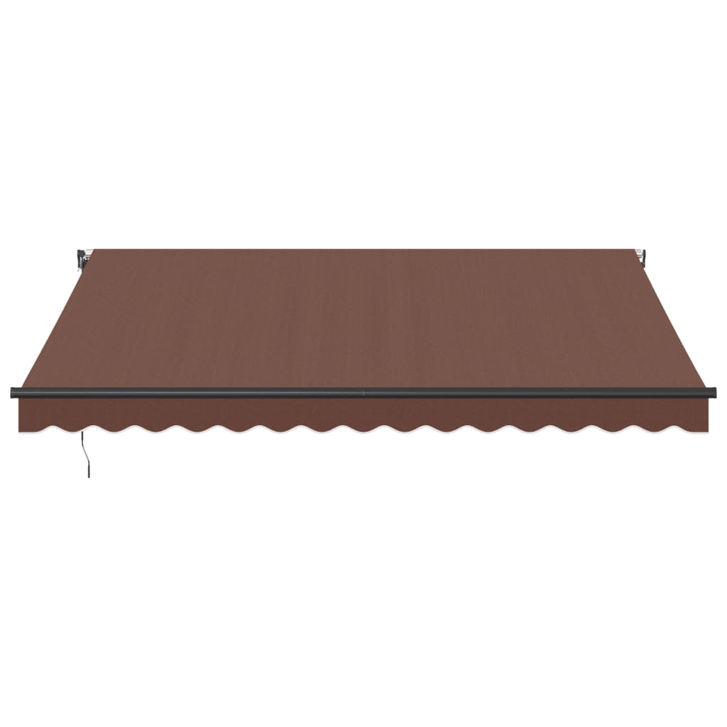 Automatic Awning Brown 400x350 Cm
