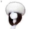 Women Autumn Winter Faux Fur Thickened Hat Outdoor Cold-proof Warm Plush Beanie