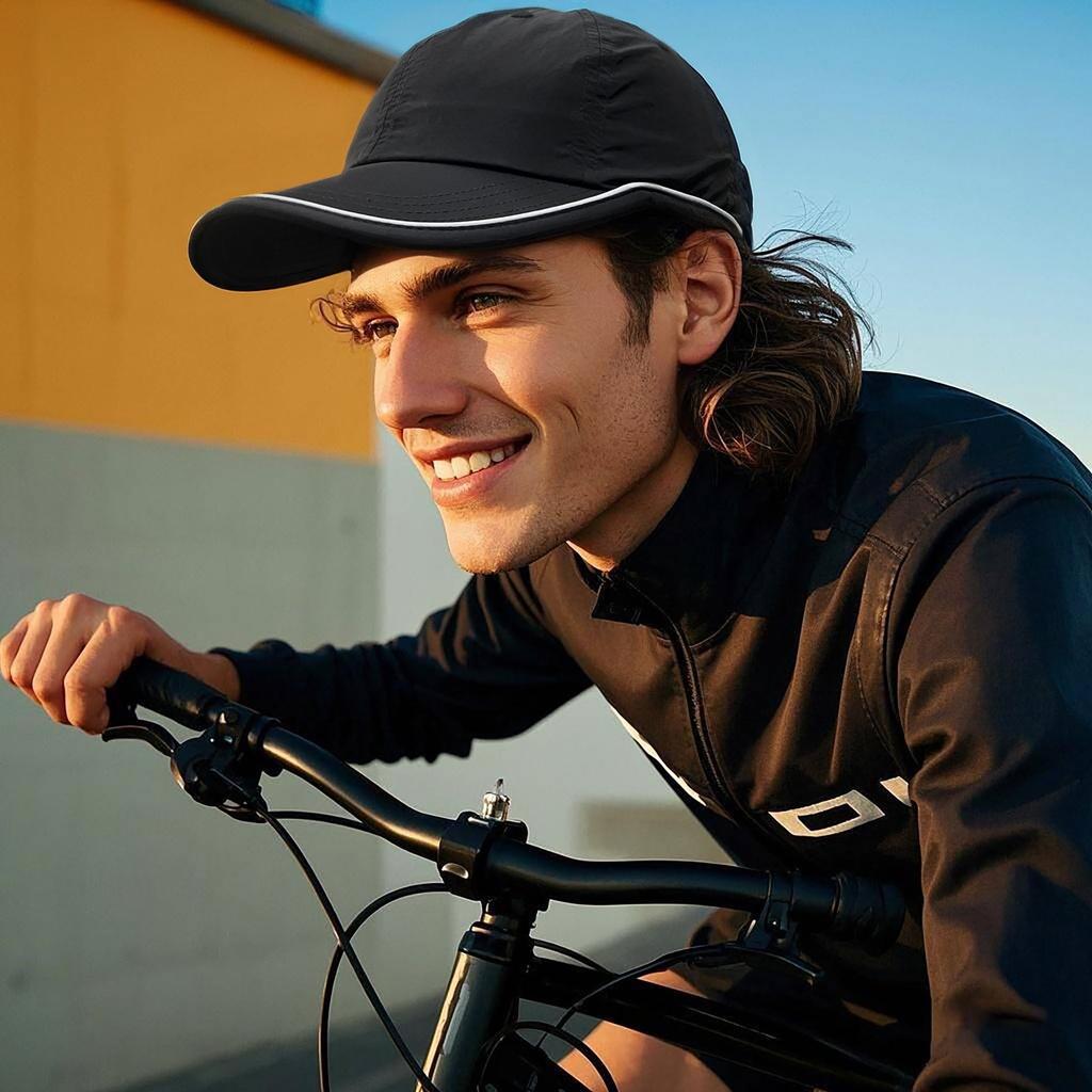 Croogo Running UV Sun for and Outdoor Activities Cap, Protection, Mesh, Protection, Unisex, Quick-Drying, Lightweight, Sports, Hiking, Fishing, Golf,