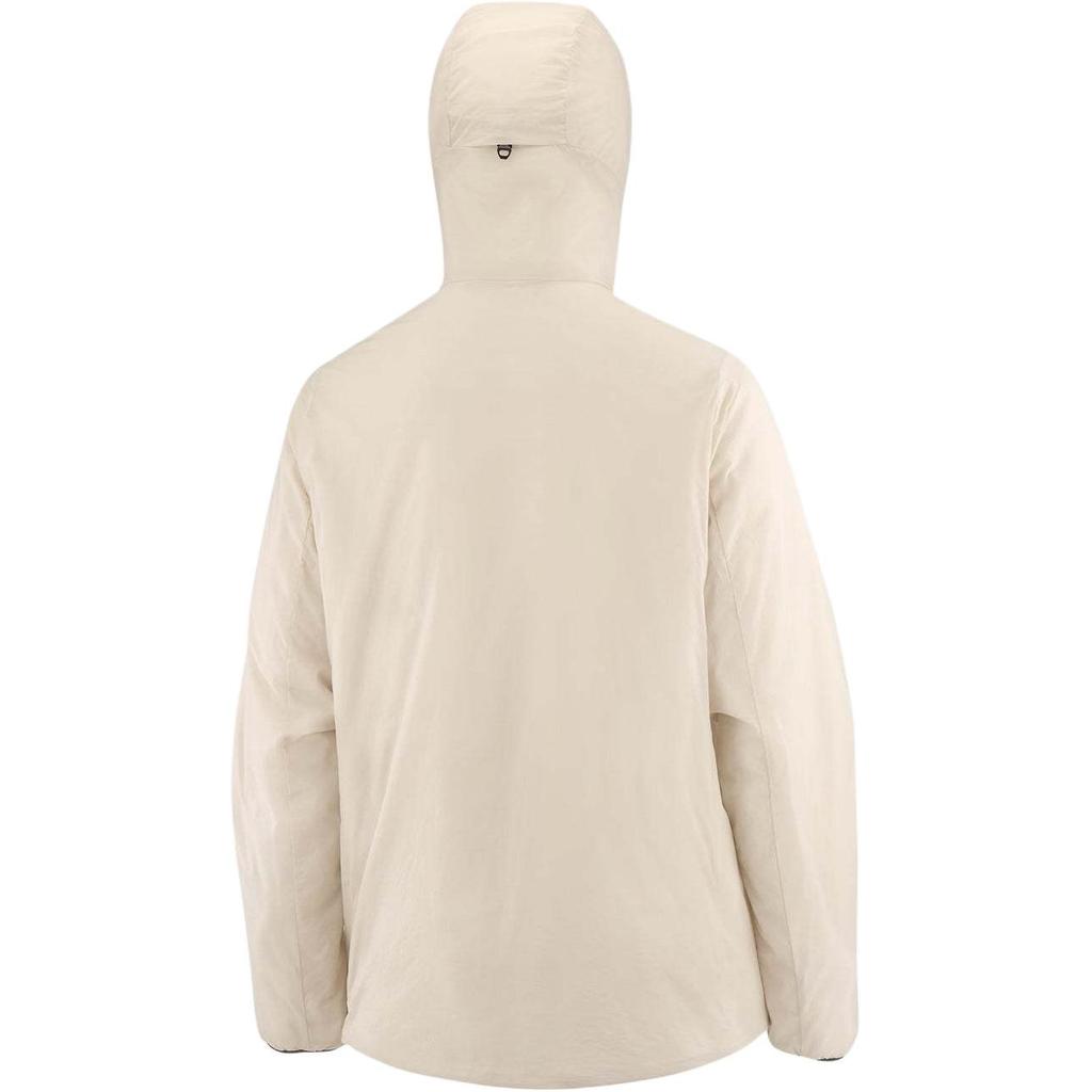 SALOMON Mountain Flex Solid Comfortable Breathable Waterproof Long Sleeve Jacket Women Jackets Beige C22983