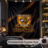 TapestryHull FC Custom Name Text Personalized Wall Hanging Tapestry Home Wall Decor