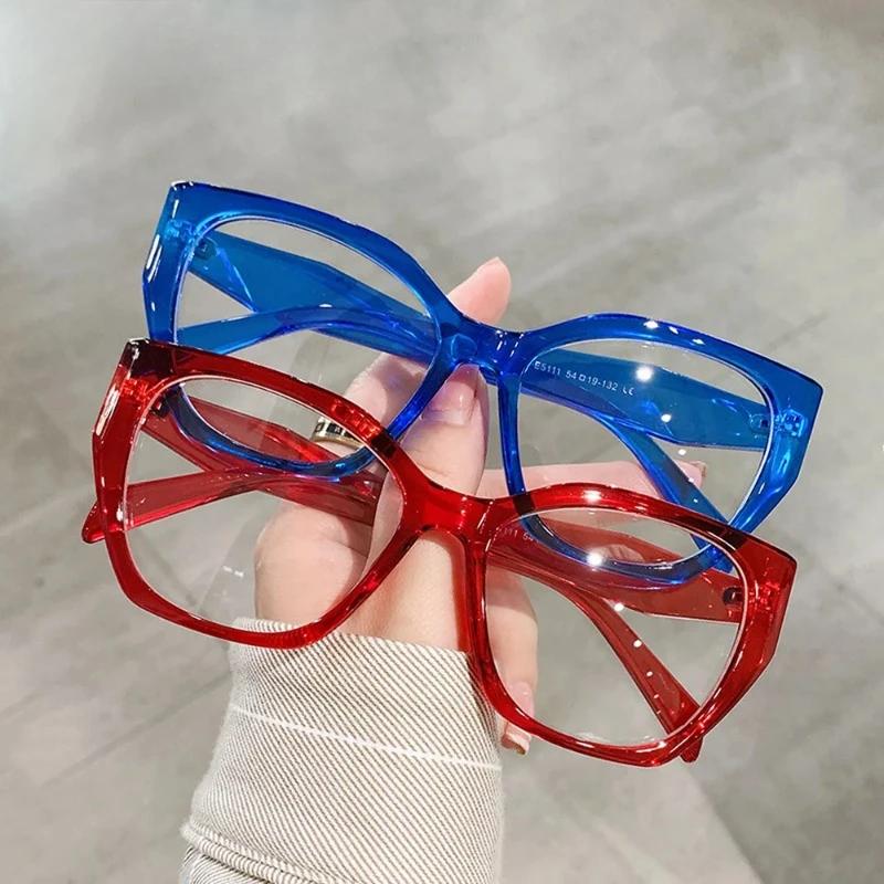 Vintage Women's Glasses Frame Thick Eyeglass Female Grade Glasses 0 Diopter Prescription Myopia Frames Oculos De Grau Feminino