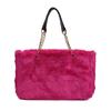 New Fashion Women's Designer Bag Soft Fur Quality Large Capacity Shoulder Bag Chain Large Bags