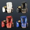 MaxxMMA Boxing Breathable Punching Gloves for and MMA Training Red Gloves, Kickboxing, MMA, (10oz, & Gold)