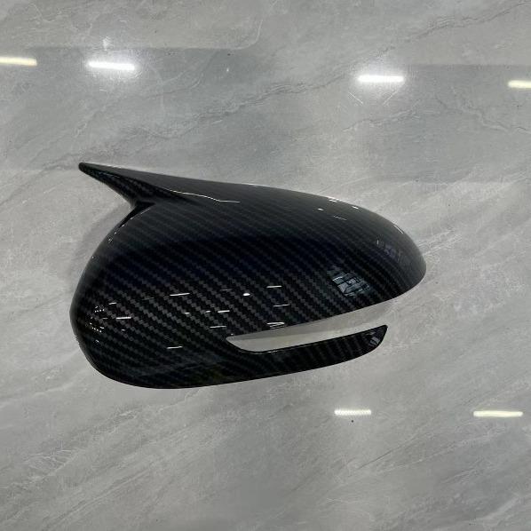 

Накладка на зеркало в виде бычьих рогов из углеродного волокна для Kia 16-18 KX5 Glossy Black