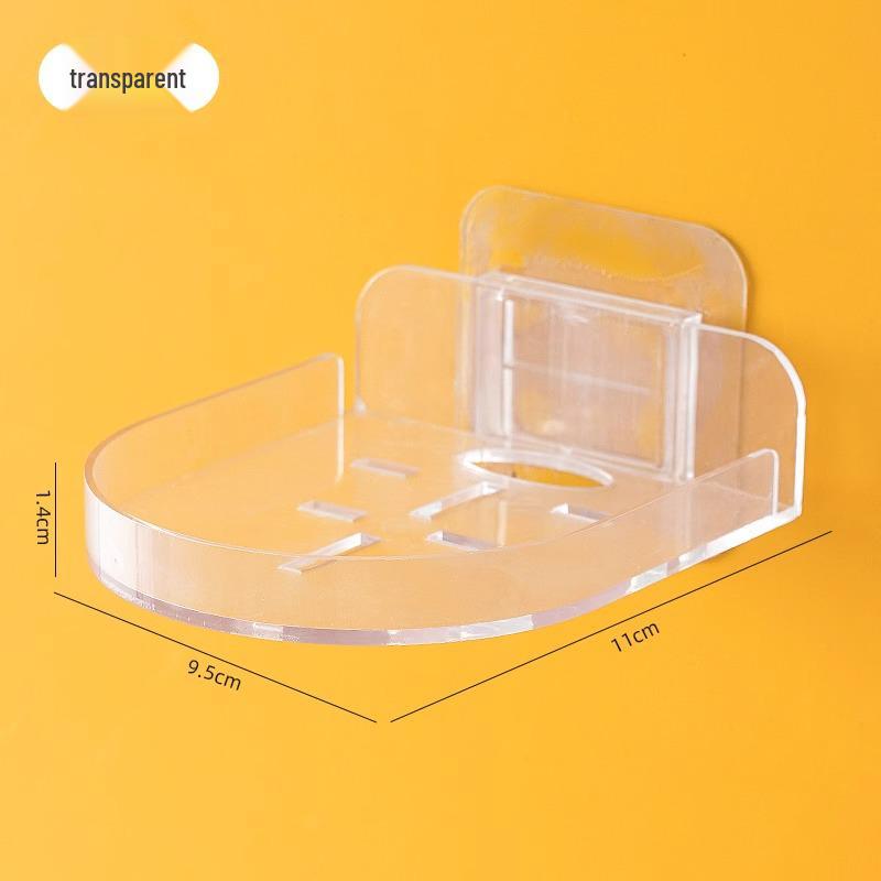 Wall-Mounted Nail-Free Monitor & Camera Shelf for Indoor/Outdoor Use