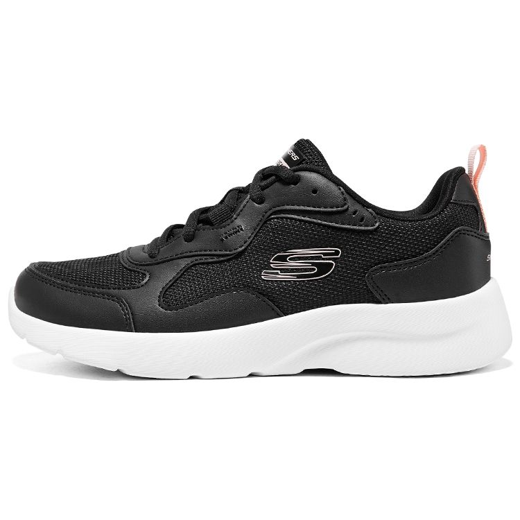 Skechers Mesh Comfortable Low-Top Casual Shoes Women sneakers Black 896272-BKPK 36.5